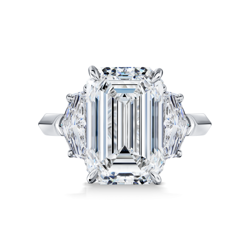 Emerald Cut Engagement Rings