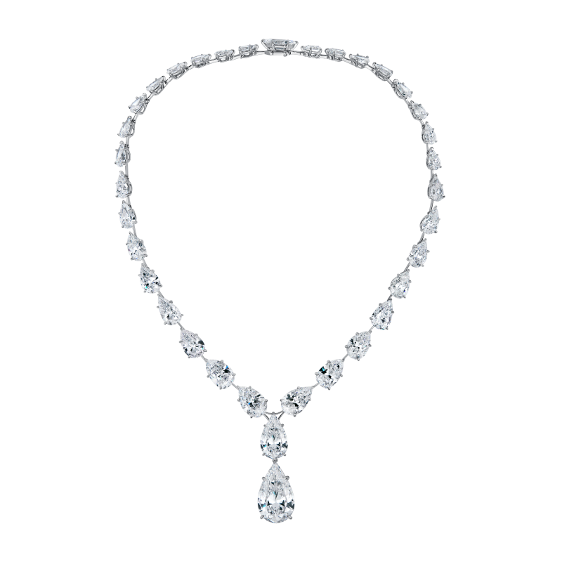 White Diamond Necklaces