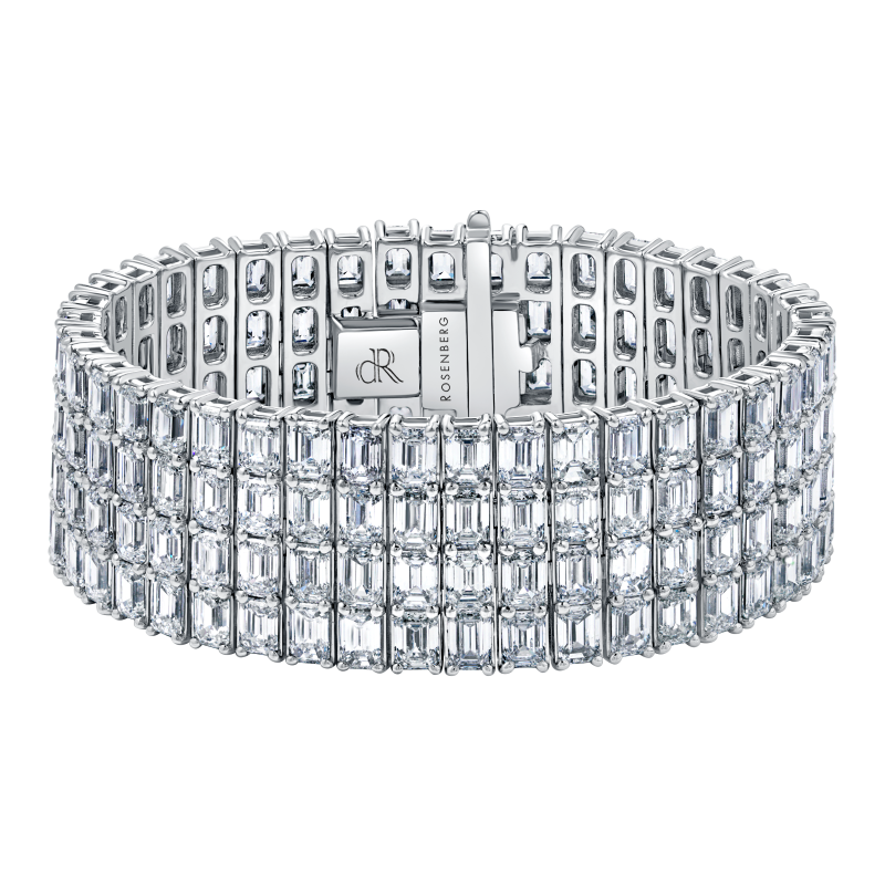 White Diamond Bracelets