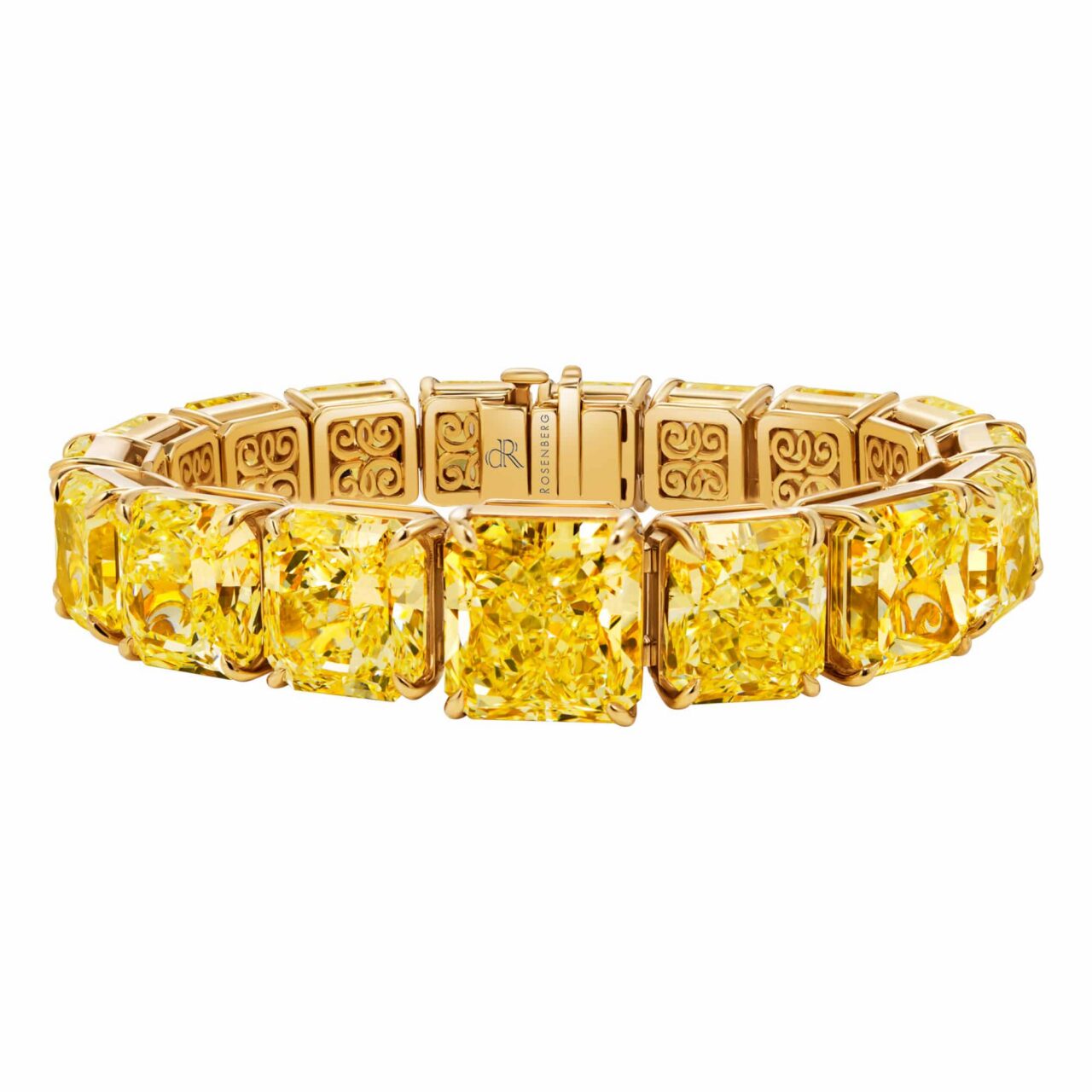 Matching a Yellow Diamond Tennis Bracelet