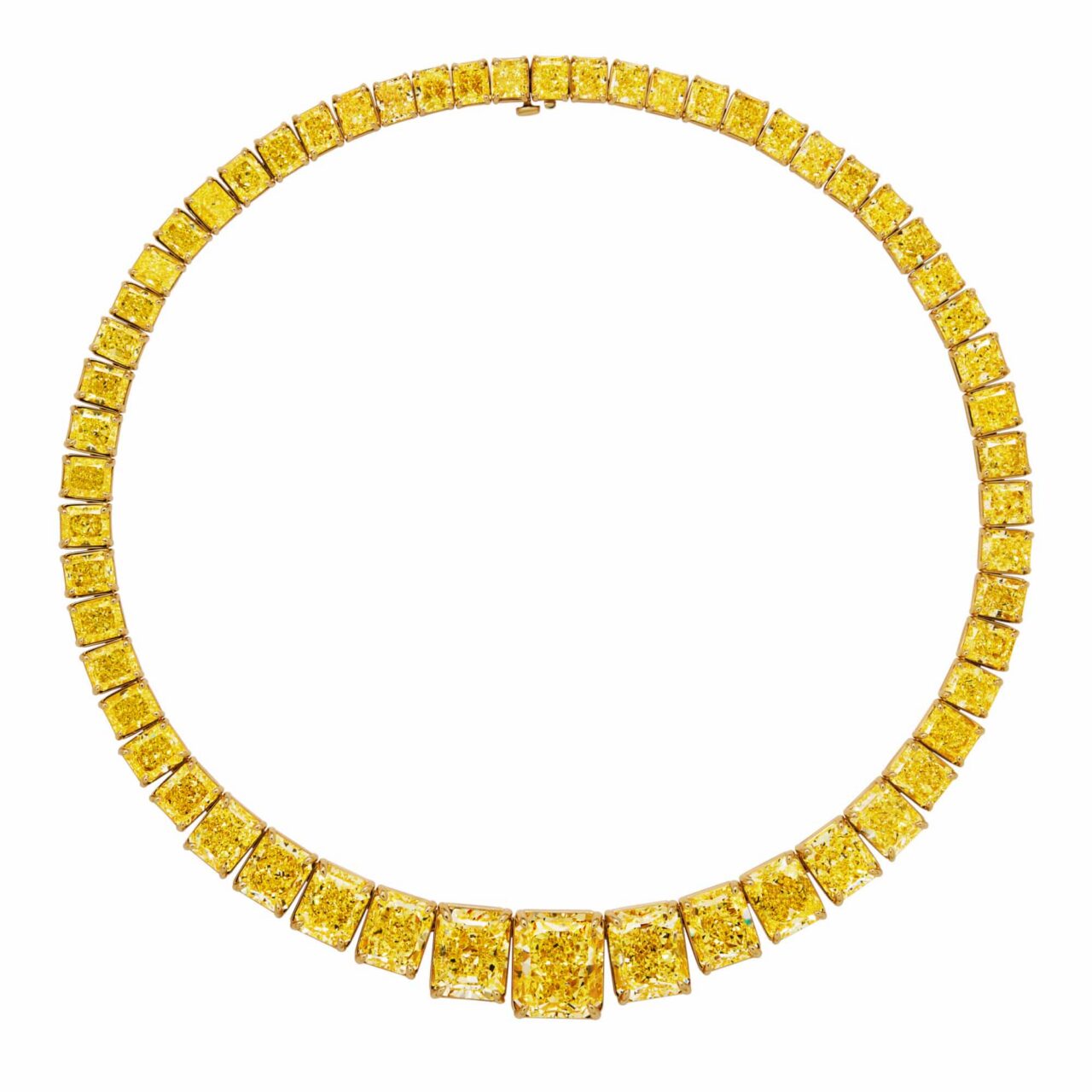 Why Yellow Diamond Necklaces Are Set in Yellow Gold