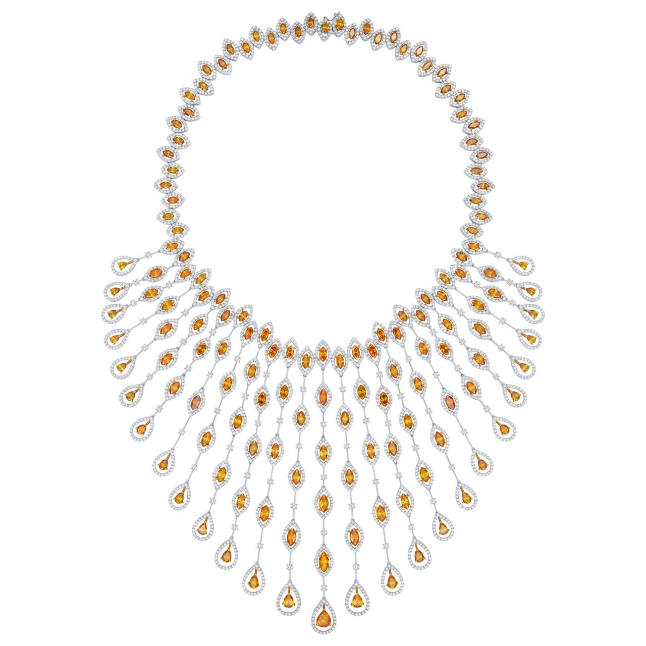 Fancy Color Necklaces — A Commission Category