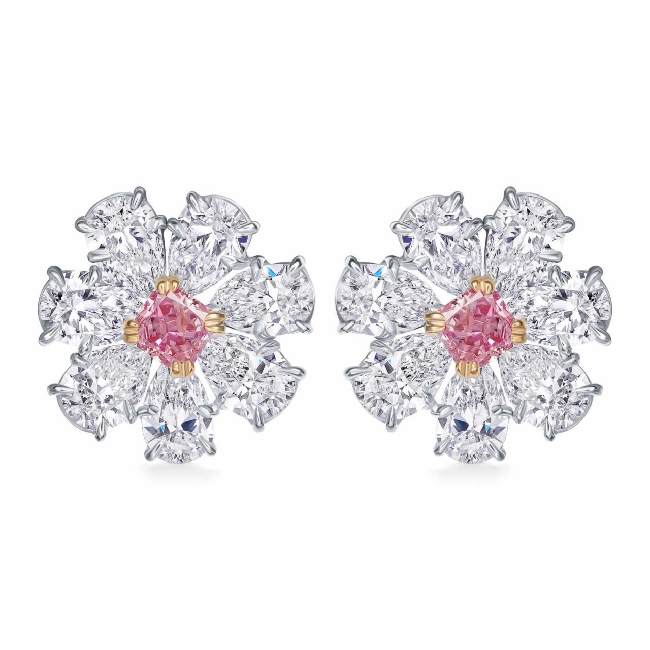 Matching Fancy Color Diamond Pairs