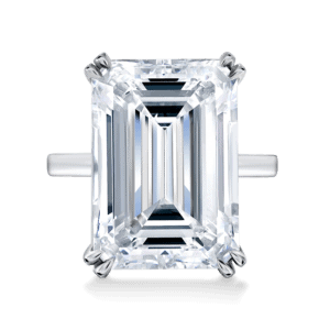 GIA Certified Emerald Cut Diamond Rings