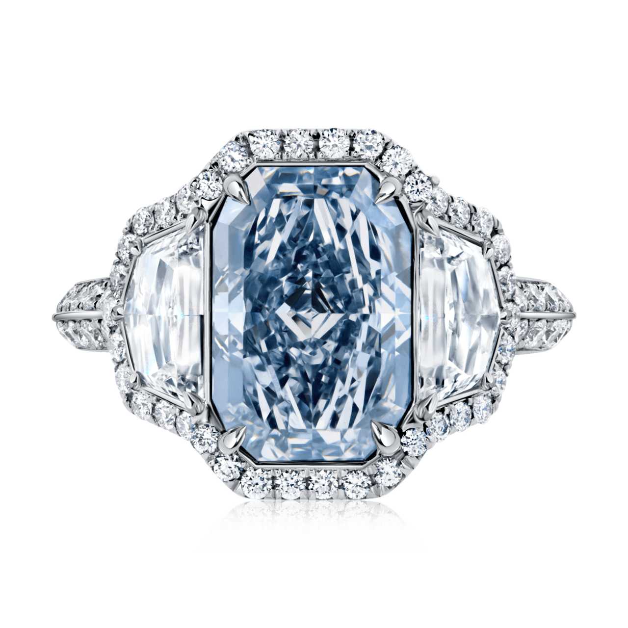 Fancy Blue Diamond Rings