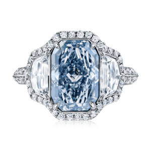 Fancy Blue Diamond Rings