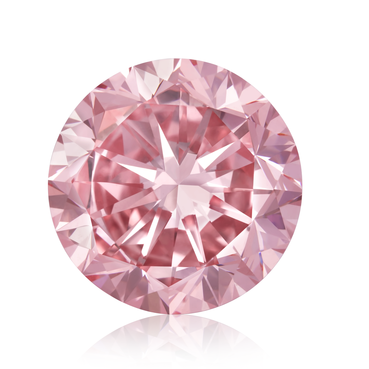The Rosa Cruzeiro do Sul — 10.50 carat Fancy Intense Pink Internally Flawless round brilliant diamond